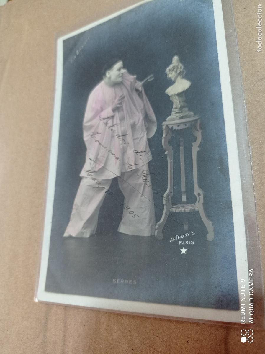 Cinema: POSTAL DE SERRES. LA LUXURE. ESCRITA. DORSO SIN DIVIDIR.