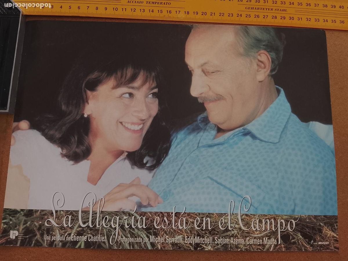 Kino: CINE TEATRO PELICULA CARTEL MEDIANO AFICHE FOTOCROMO ORIGINAL ACTRIZ ACTOR - CINEFILO