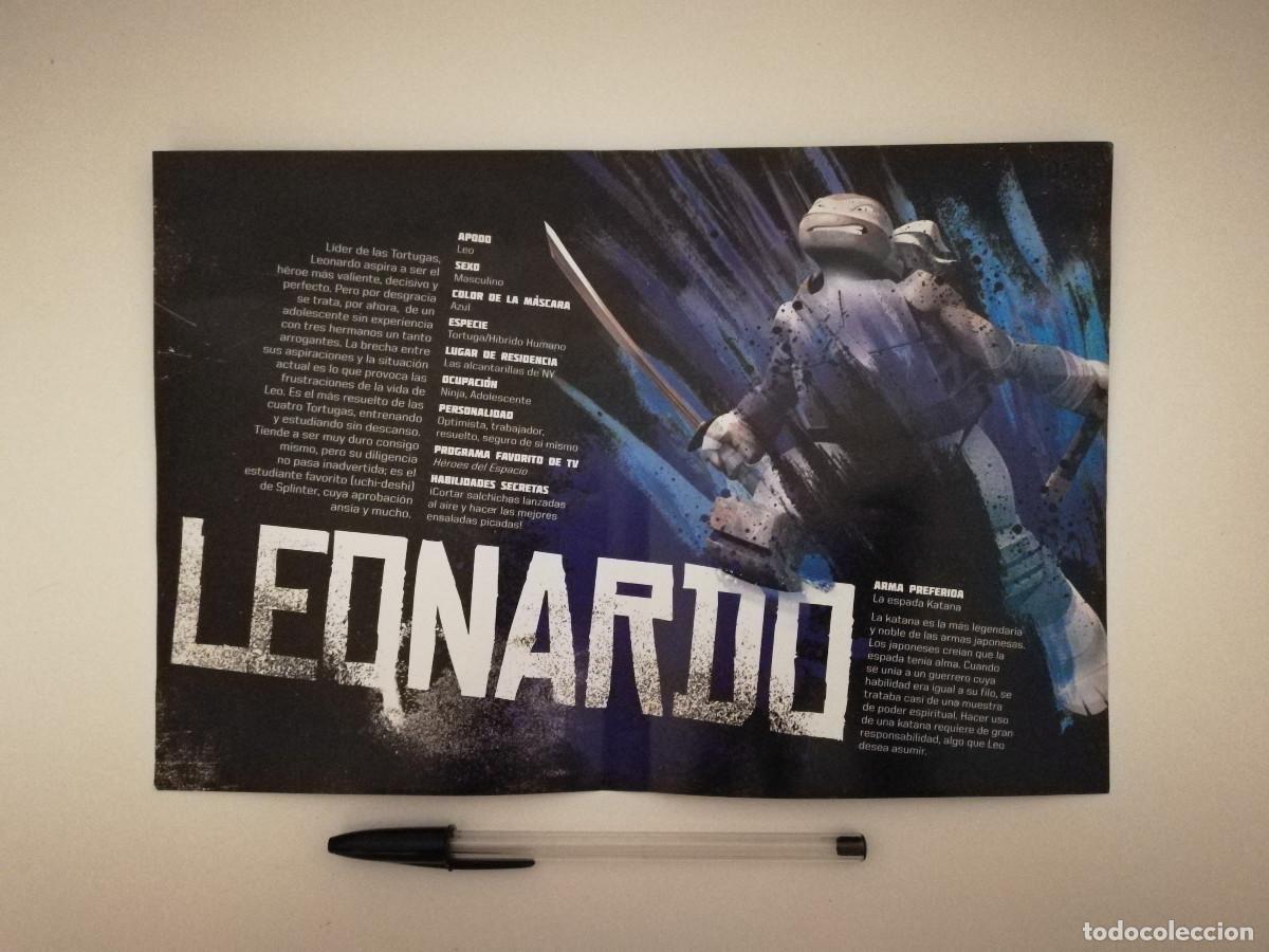 Cin&eacute;ma: FICHA ORIGINAL -A4- Teenage Mutant Ninja Turtles - DIBUJOS ANIMADOS -ANIMACION-Las Tortugas Ninja