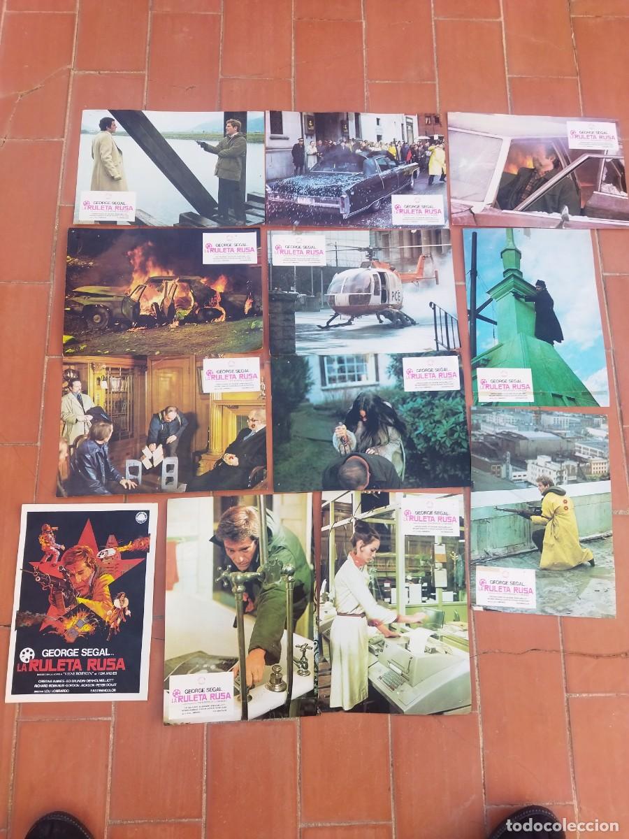 Cine: juego de fotocromos 11 + guia LA RULETA RUSA george segal lou lombardo cristina raines bo brundin