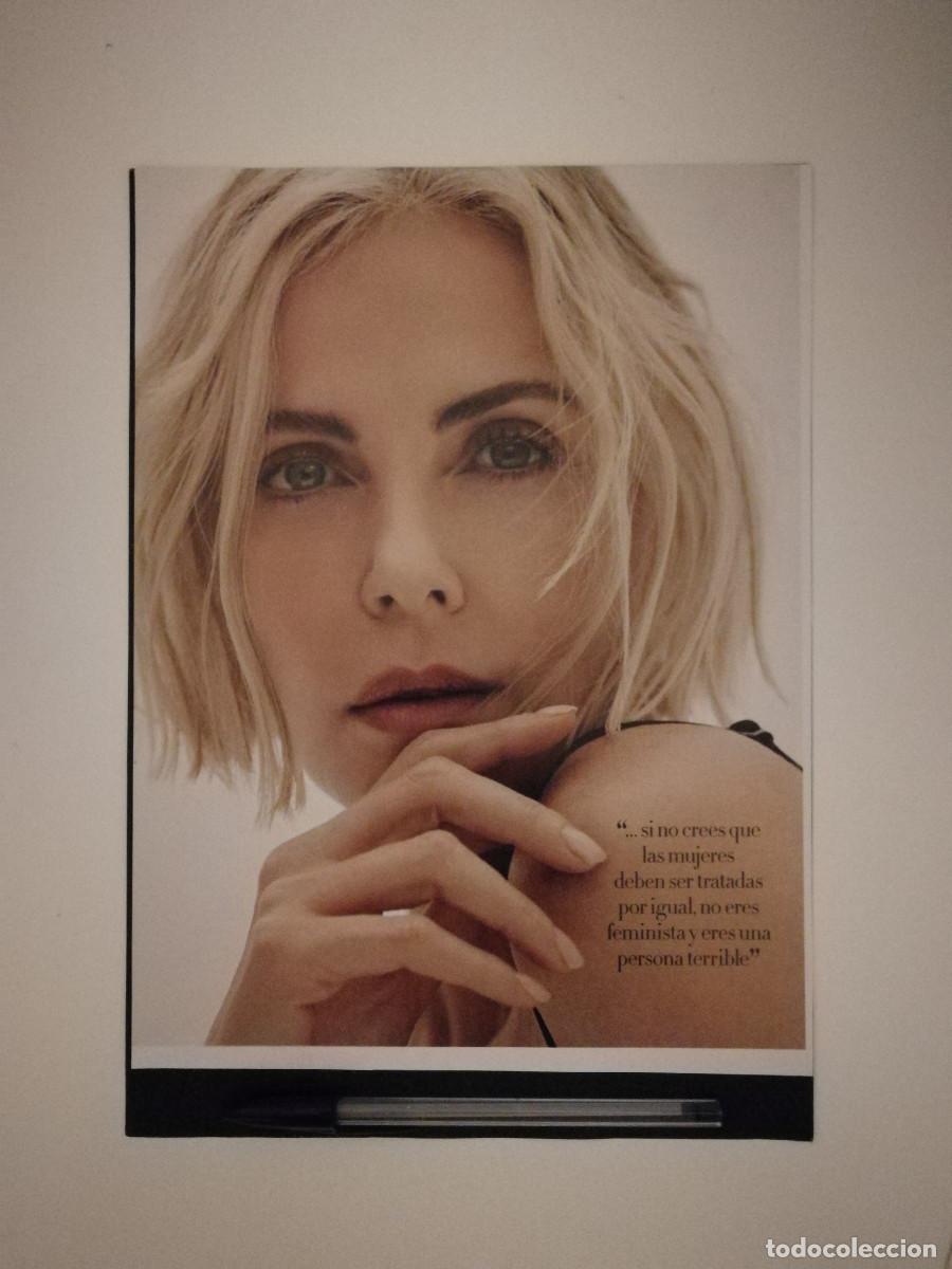 Cinema: LAMINA ACARTONADA -A4- Charlize Theron