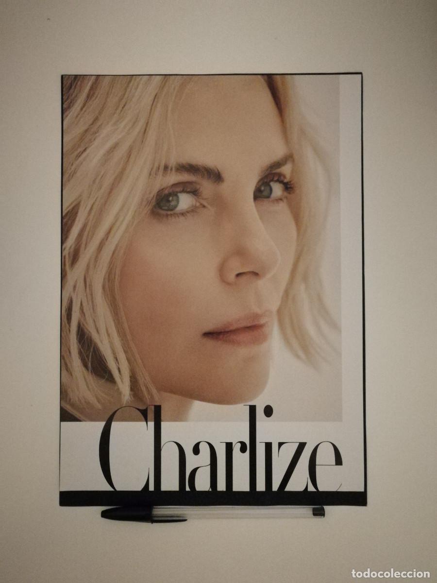 Cinema: LAMINA ACARTONADA -A4- Charlize Theron