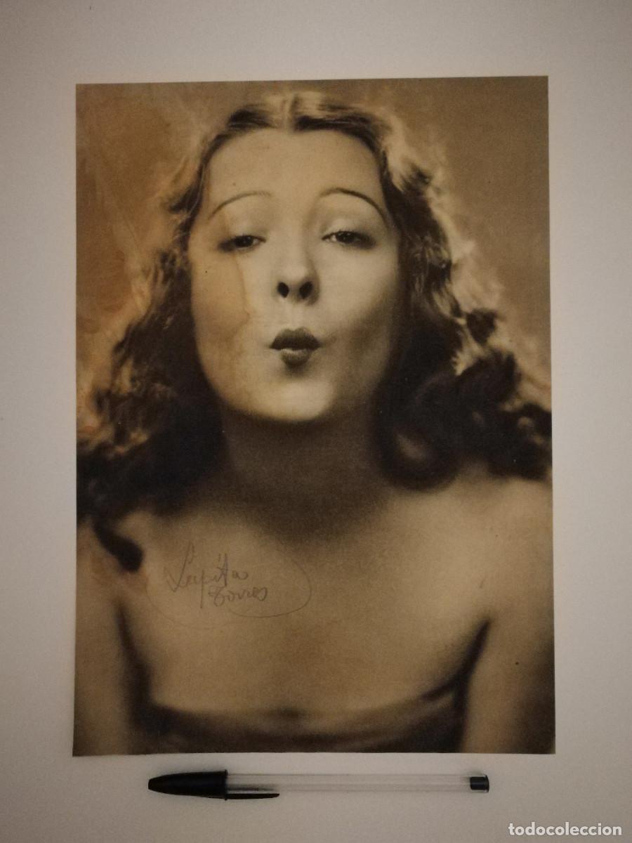 Cinema: ANTIGUO ANUNCIO ENCARTONADO -A4- LUPITA TORRES