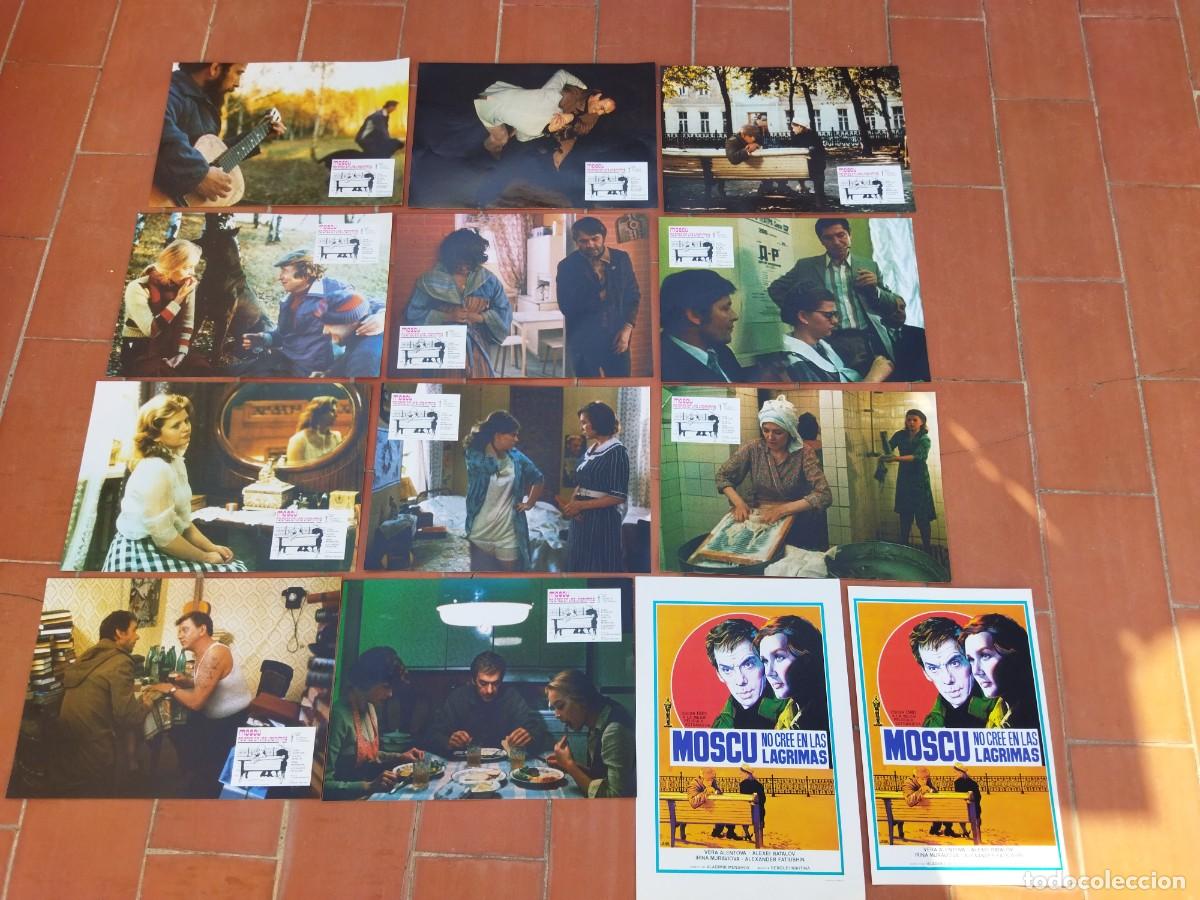 Cine: juego de fotocromos 12+ guia MOSCU NO CREE EN LAS LAGRIMAS vera alentova vladimir menshov