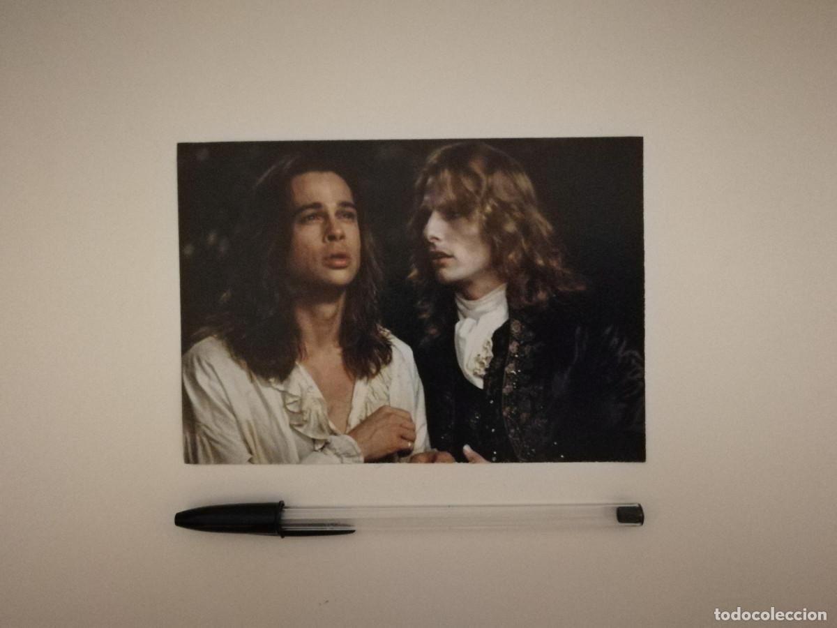 Cinema: TARJETA ACARTONADA -10*15- ENTREVISTA CON EL VAMPIRO - TOM CRUISE - BRAD PITT