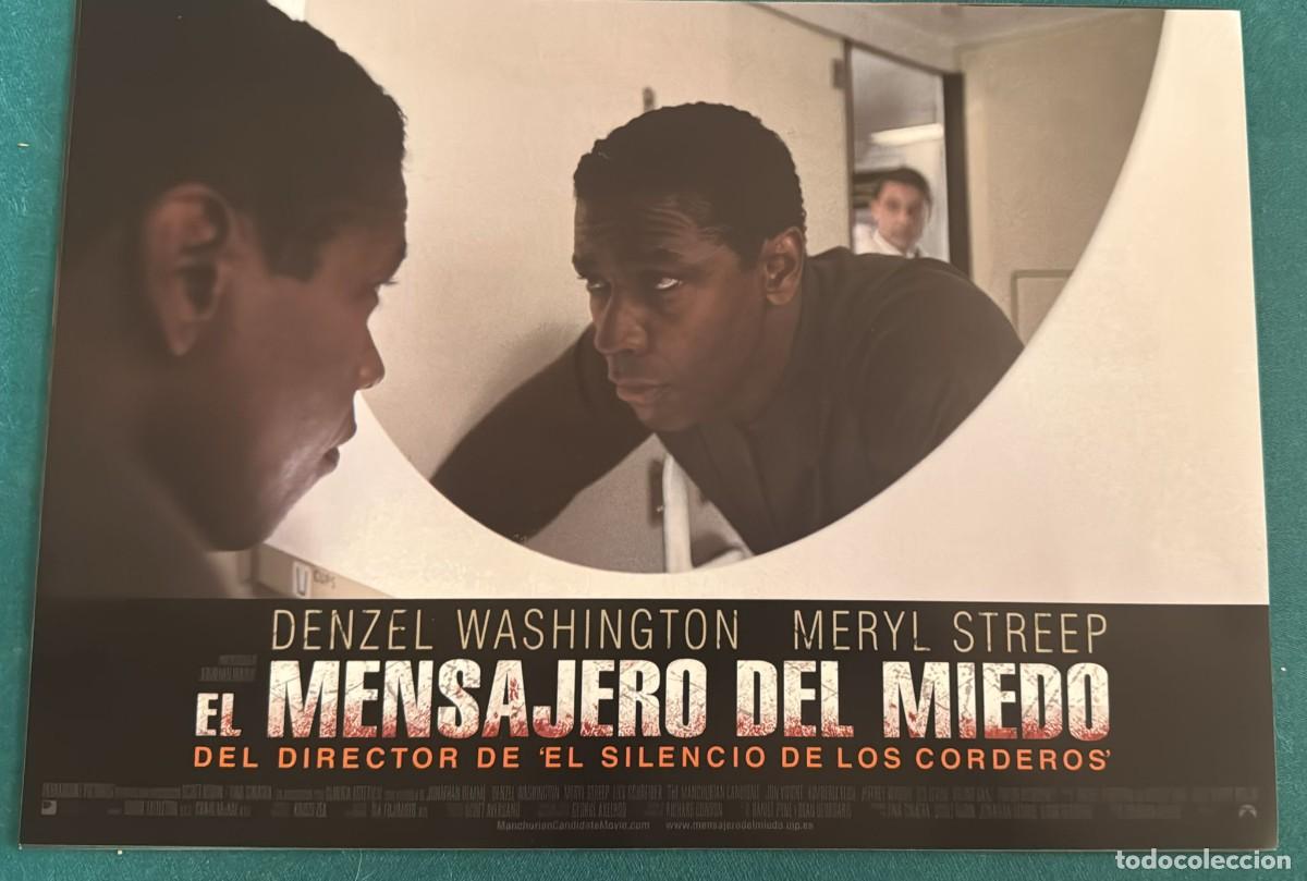 Cine: EL MENSAJERO DEL MIEDO FOTOCROMOS ORIGINALES