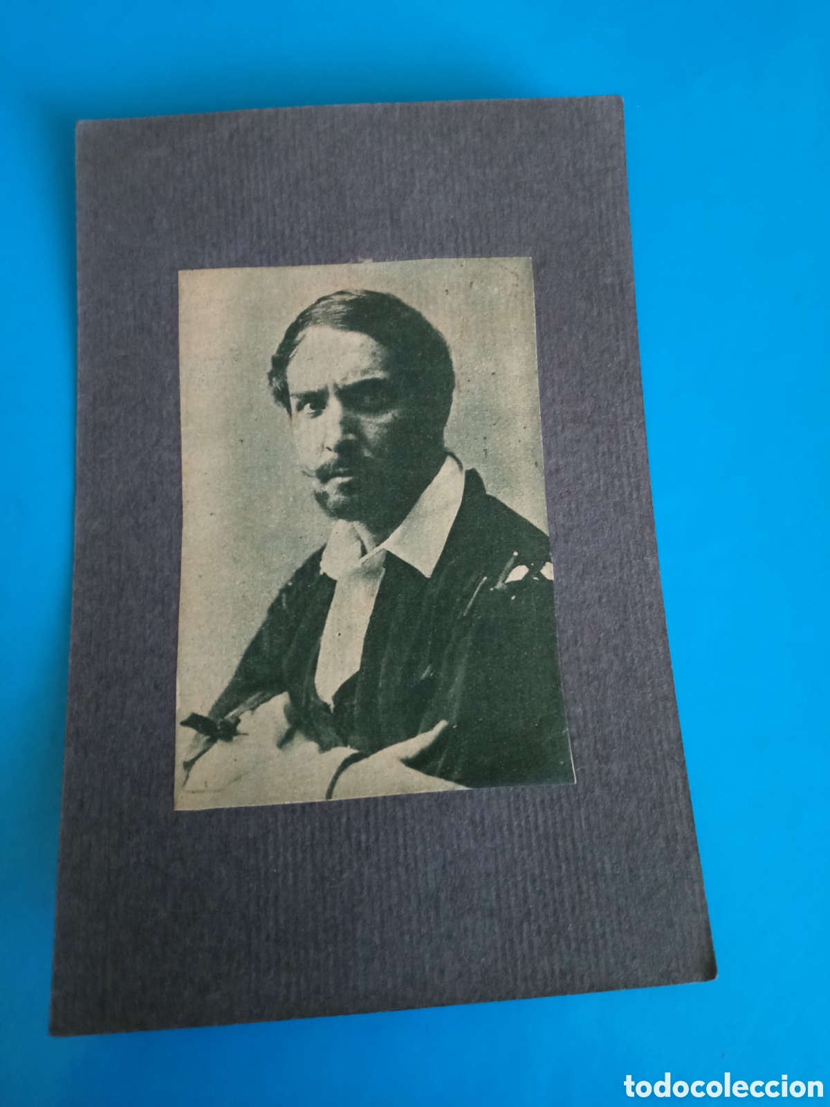 Cine: Antigua postal,El actor Jos&eacute; Romeu en La Muerte del Ruise&ntilde;or, Casa F.Pontes, Madrid