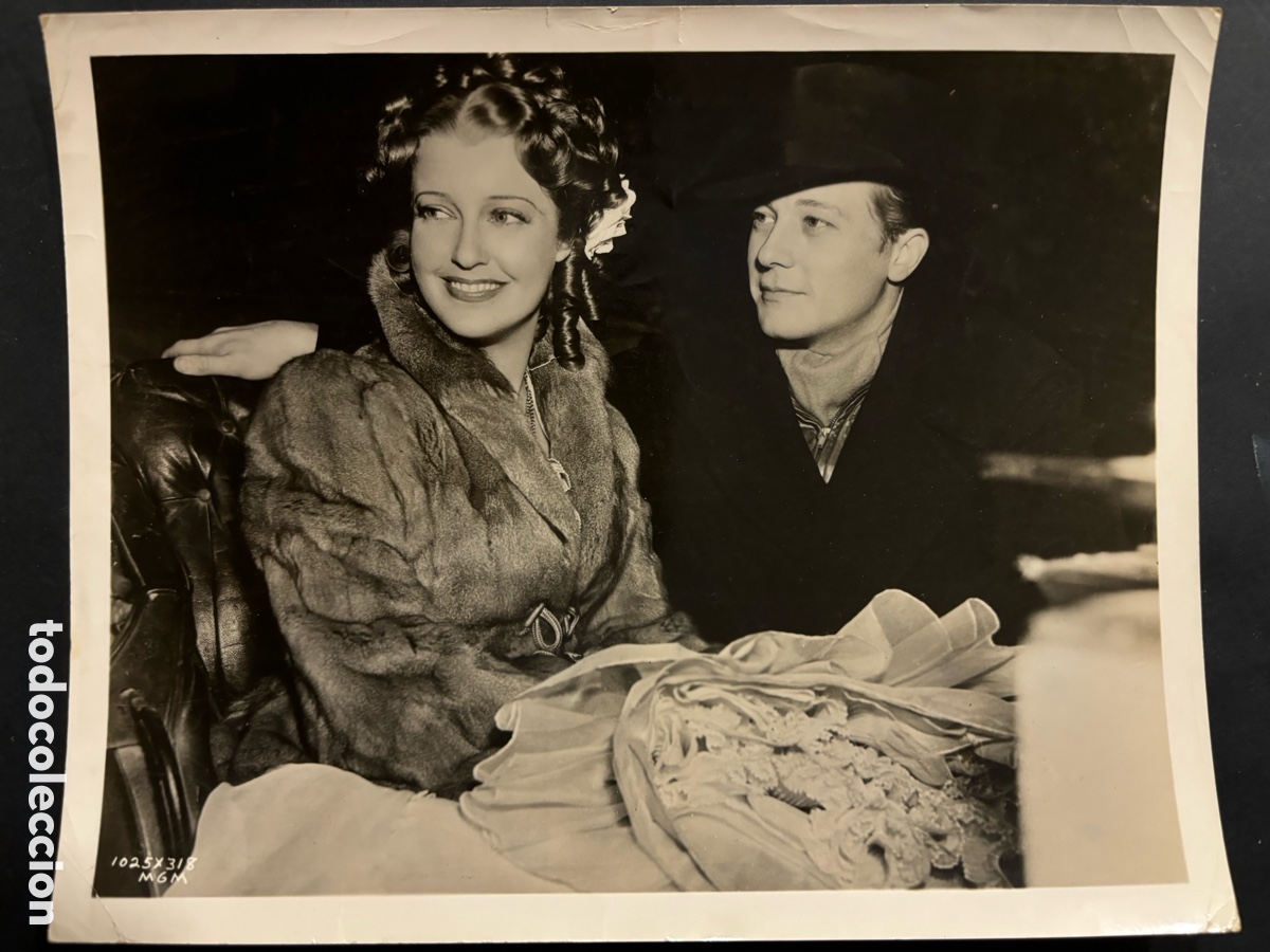 Cine: Foto original MGM de Jeanette Macdonald y Gene Raymond
