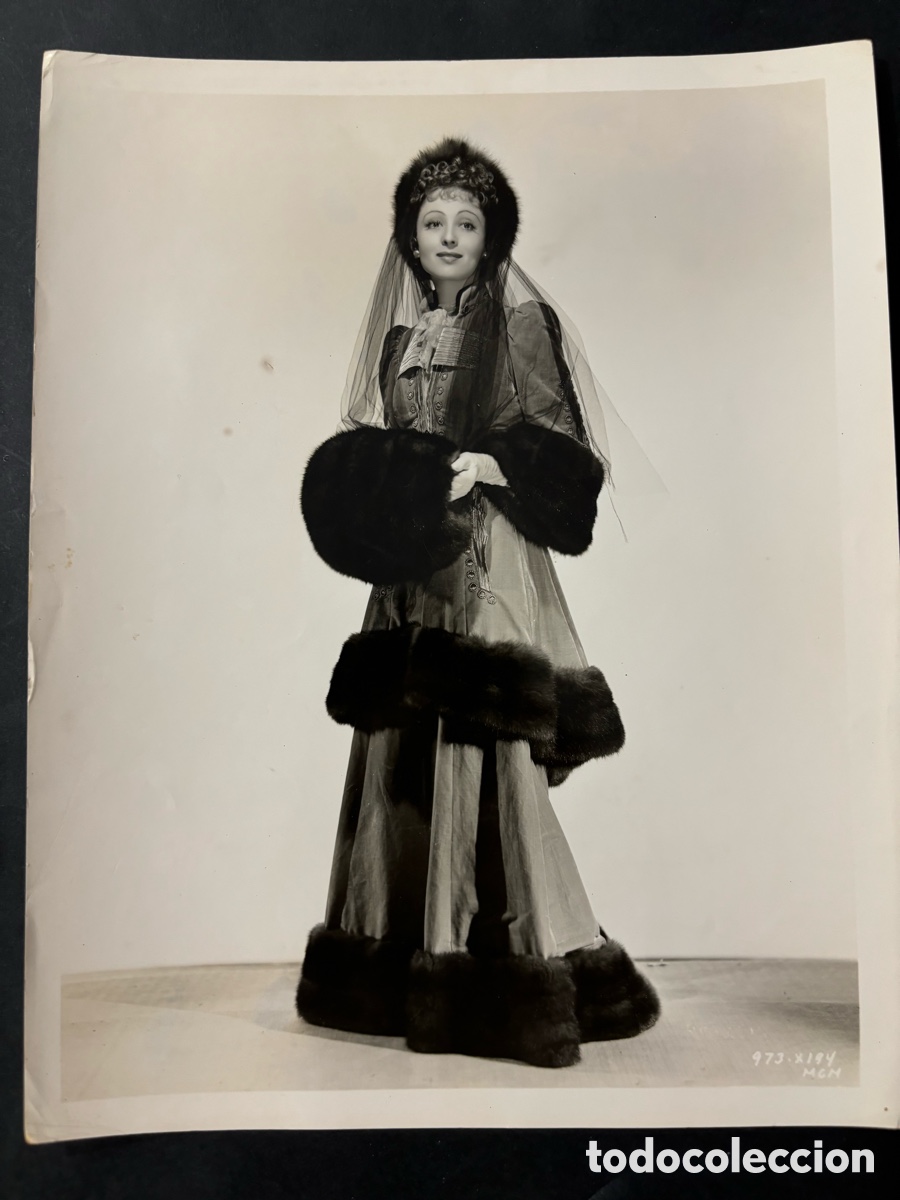 Cine: Foto original MGM de Luise Rainer