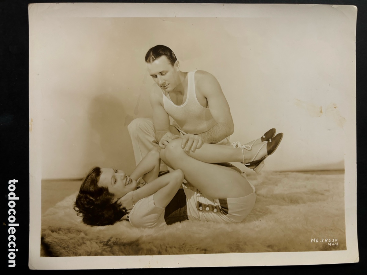 Kino: Foto original MGM de Lorraine Bridges y el entrenador Donald Loomis