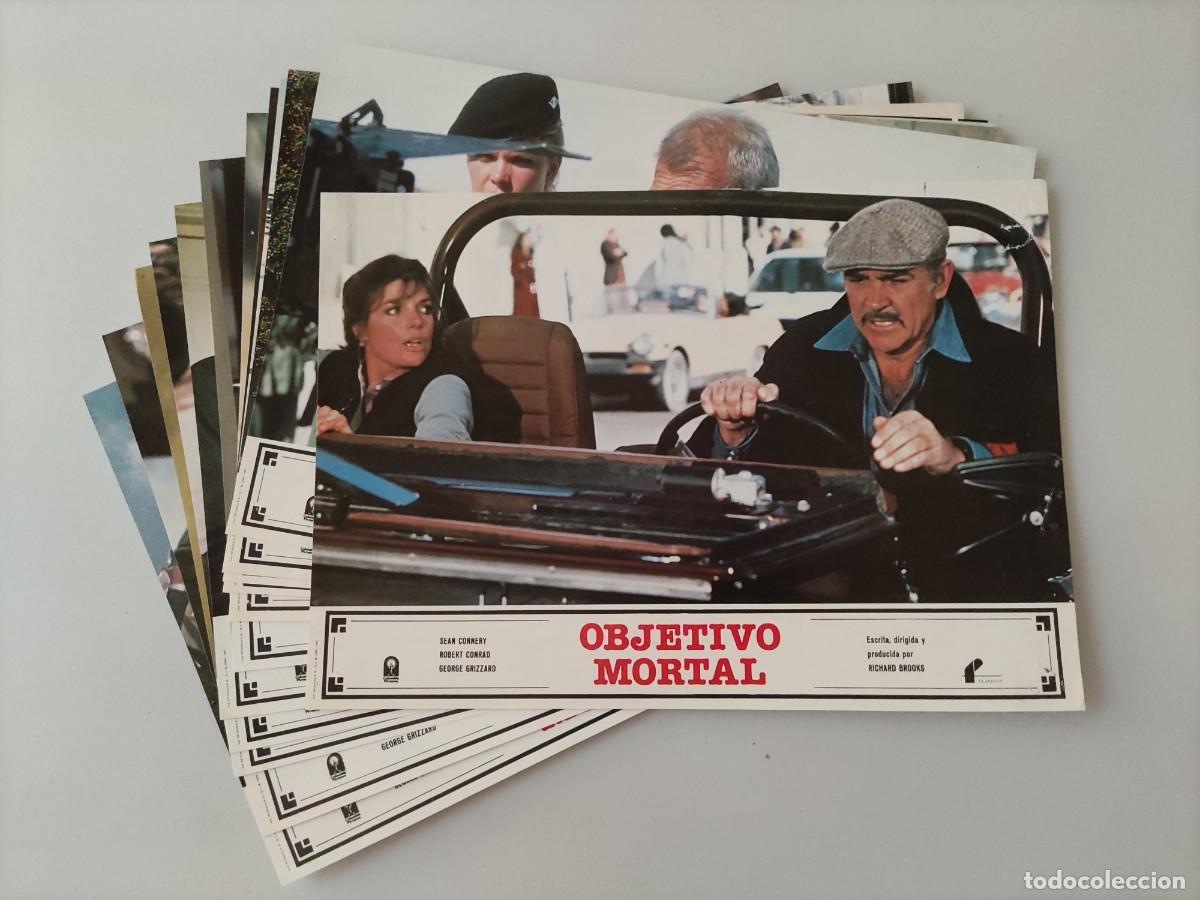 Cinema: FT 14 - 12 Fotocromos Objetivo mortal - Sean Connery, Robert Conrad
