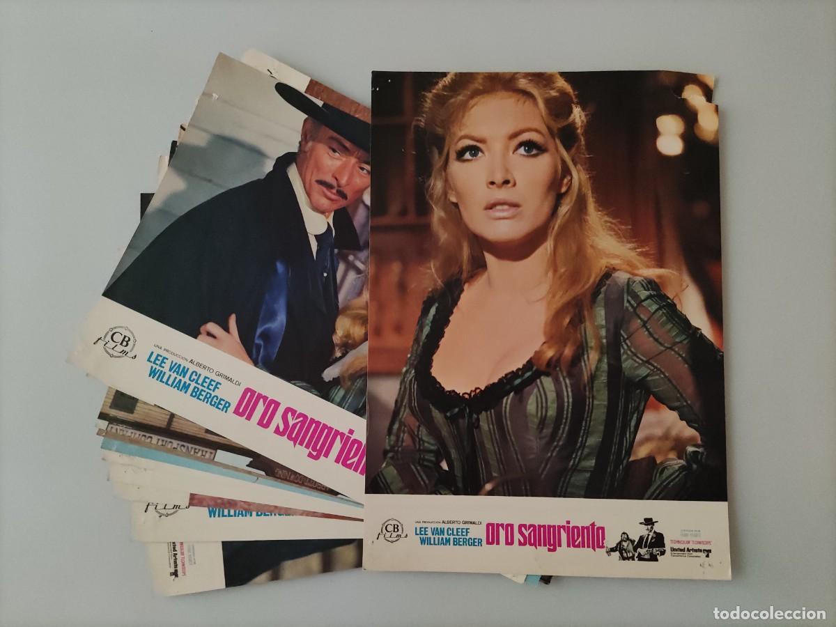 Cinema: FT 16 - 12 Fotocromos Oro sangriento - Lee Van Cleff, William Berger