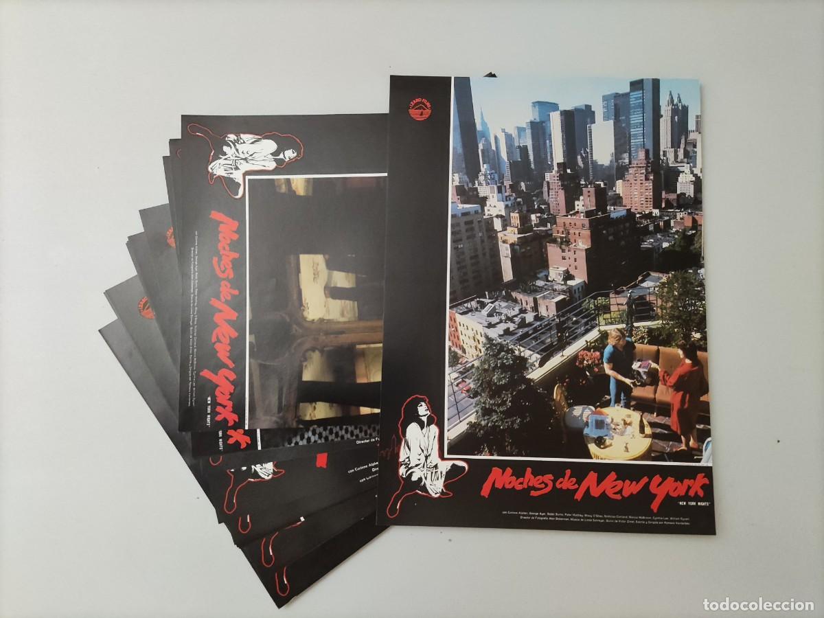 Cine: FT 21 - 12 Fotocromos Noches de Nueva York - Corinne Alphen, George Ayer