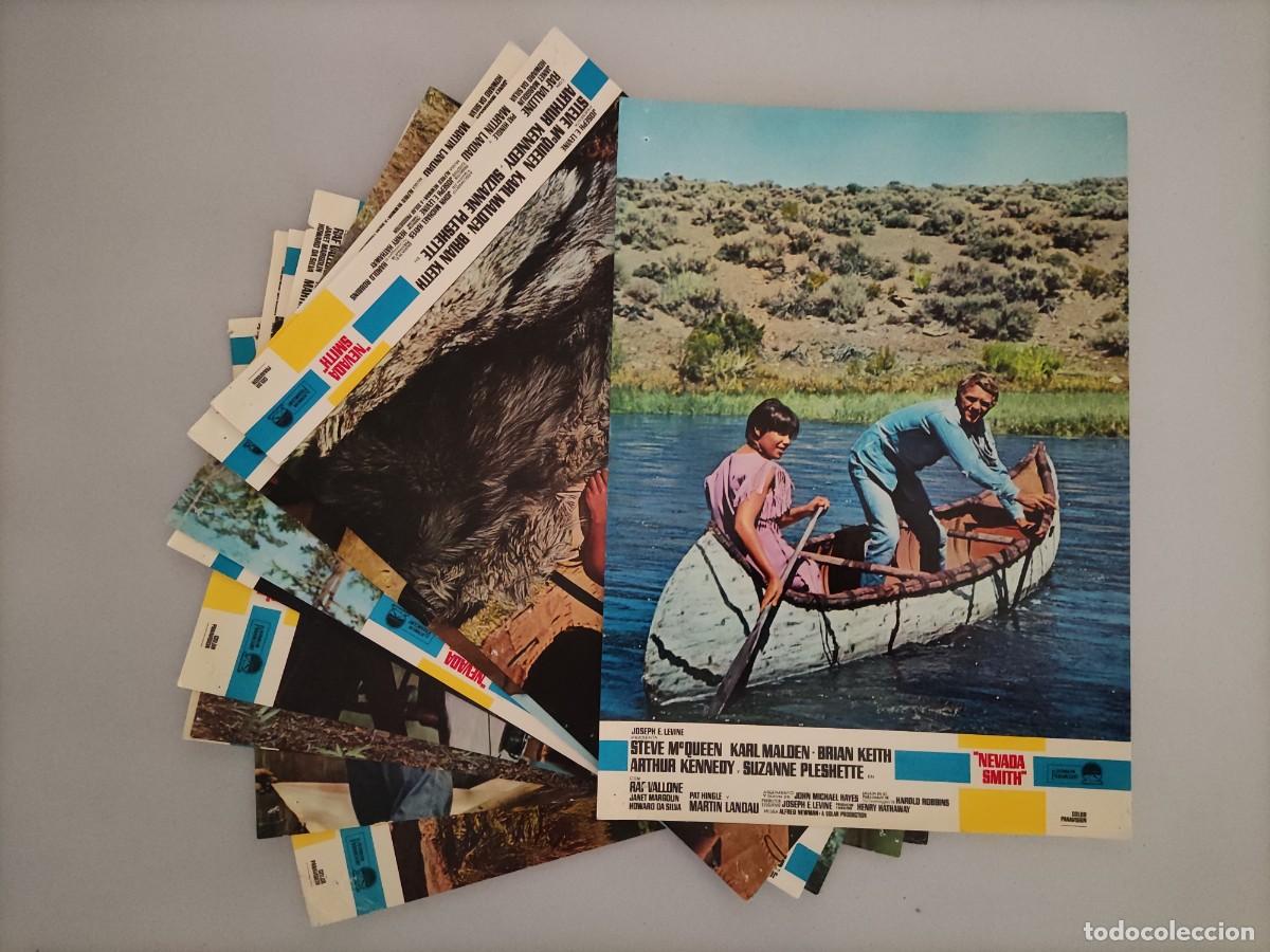 Cine: FT 30 - 10 Fotocromos Nevada Smith - Steve McQueen, Karl Malden