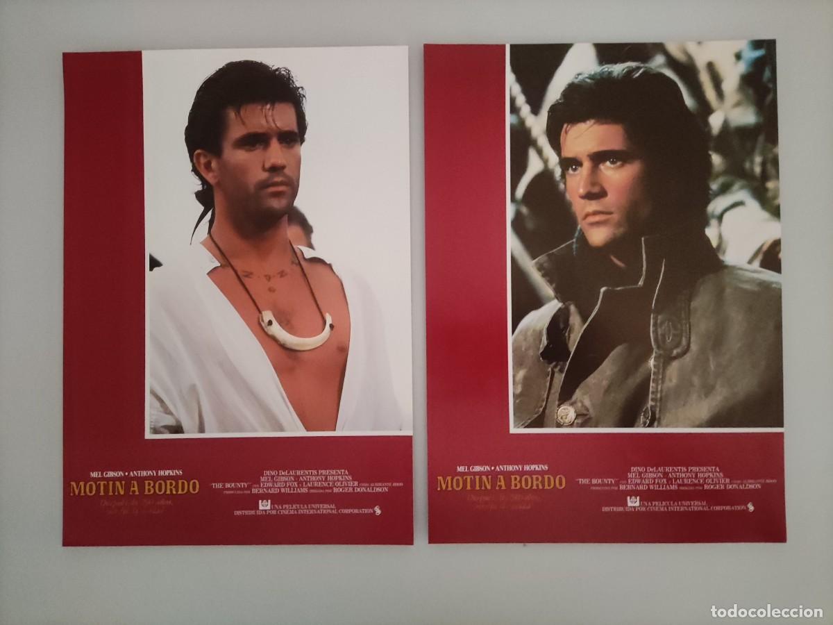 Cine: FT 35 - 12 Fotocromos Mot&iacute;n a bordo - Mel Gibson, Anthony Hopkins