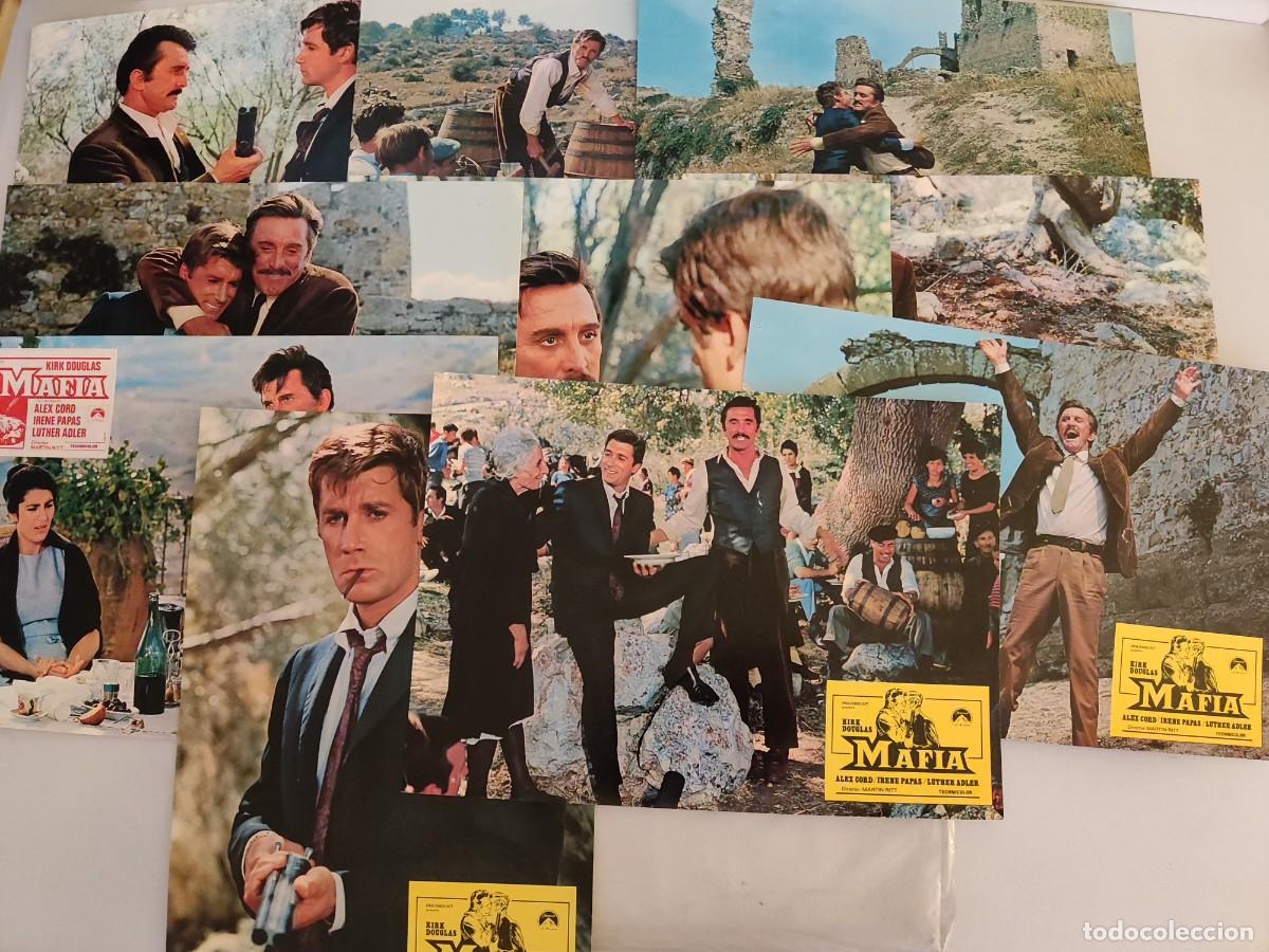Cine: FT 52 - 10 Fotocromos Mafia - Kirk Douglas, Alex Cord