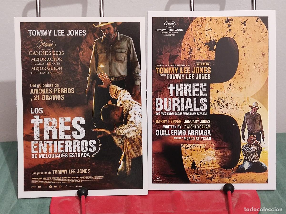 Cinema: Los tres entierros de Melquiades Estrada (The three burials of ...) . 2 Fichas revista Accion