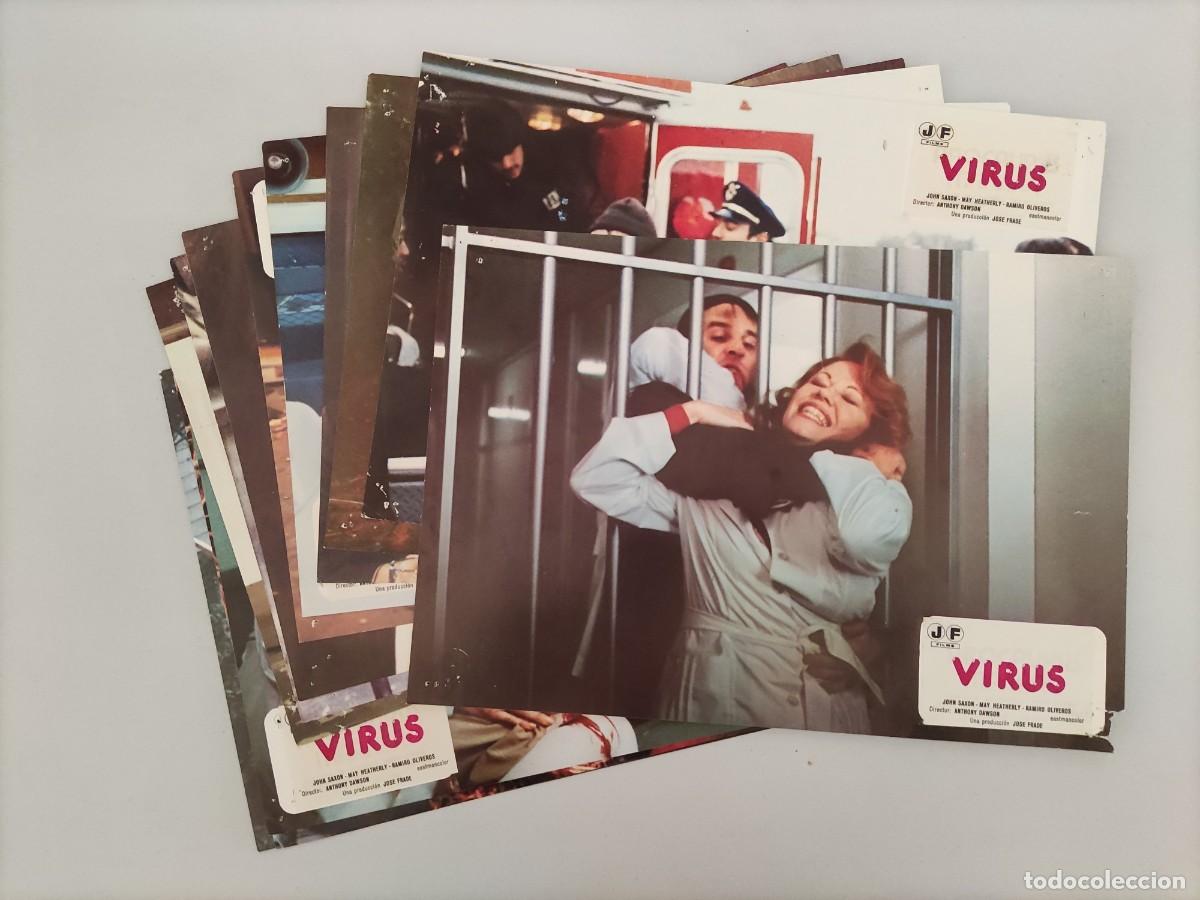Cine: FT 68 - 12 Fotocromos Virus - John Saxon, May Heatherly