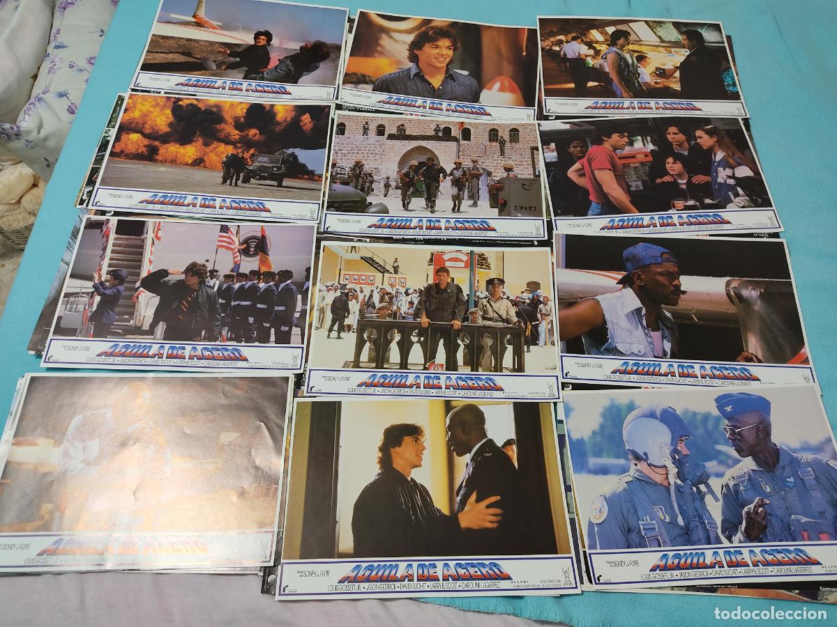 Cine: 12 FOTOCROMOS DE CINE AGUILA DE ACERO
