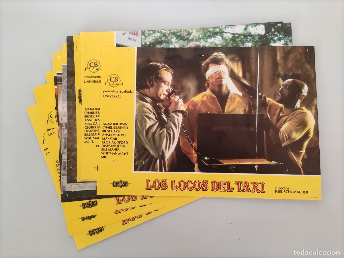 Cine: FT 98 - 12 Fotocromos Los locos del taxi - Adam Baldwin, Mister T