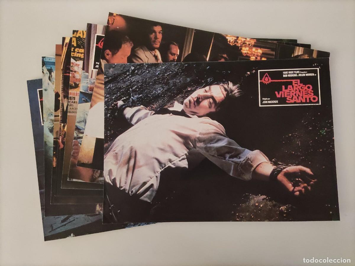 Cine: FT 119 - 8 Fotocromos El largo viernes santo - Bob Hoskins, Helen Mirren