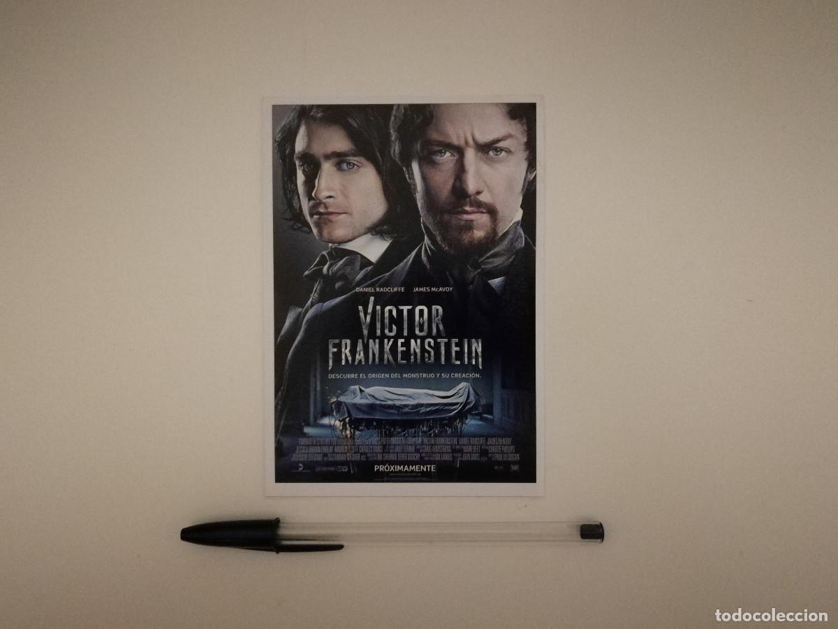 Cine: FICHA COLECCIONABLE -10*15- VICTOR FRANKENSTEIN - TERROR