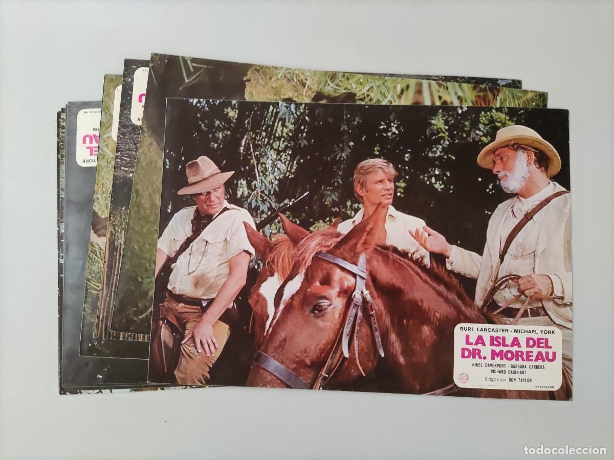 Cine: FT 147 - 12 Fotocromos La isla del Dr. Moreau - Burt Lancaster, Michael York