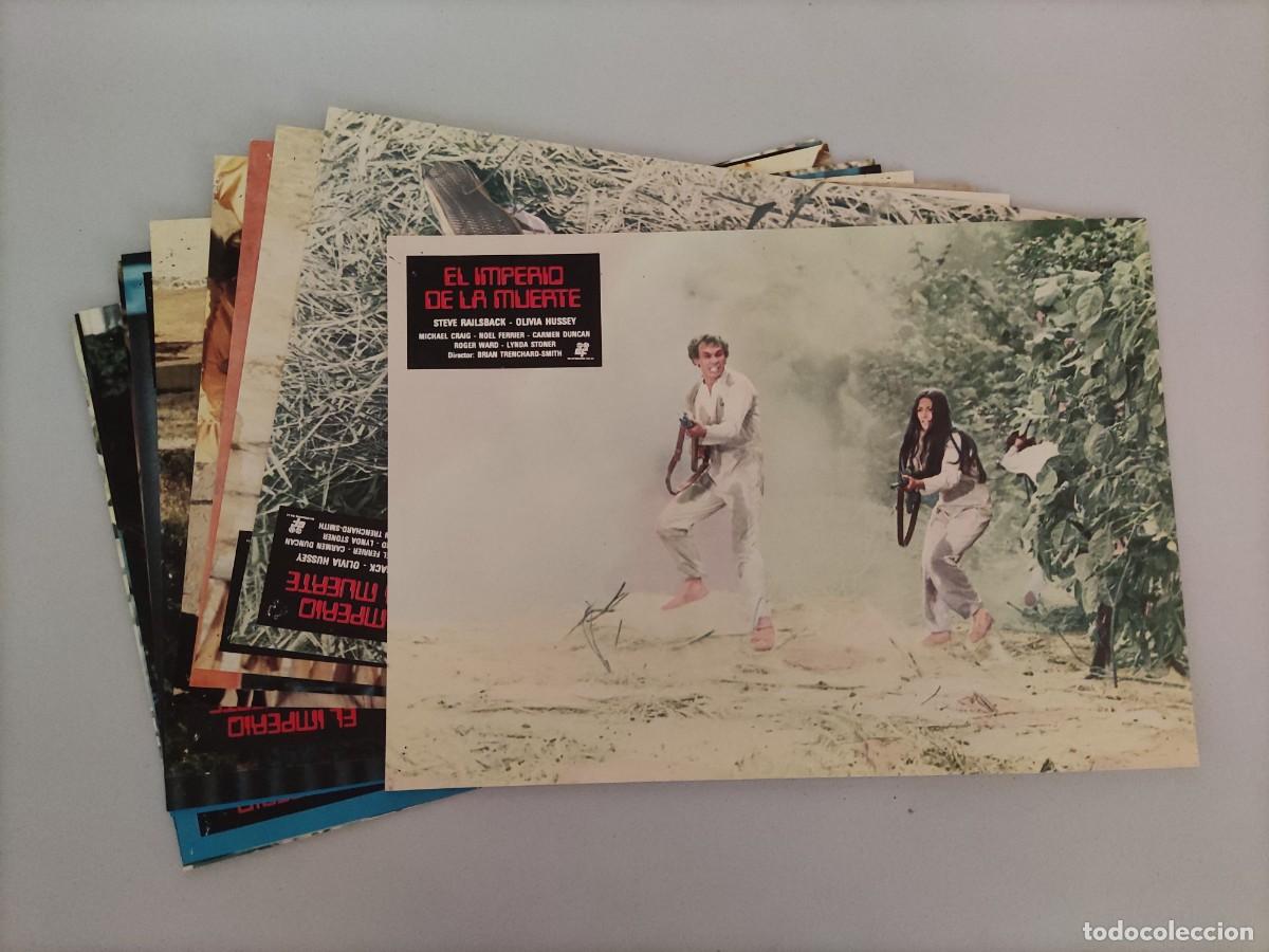 Cinema: FT 161 - 11 Fotocromos El imperio de la muerte - Steve Railsback, Olivia Hussey