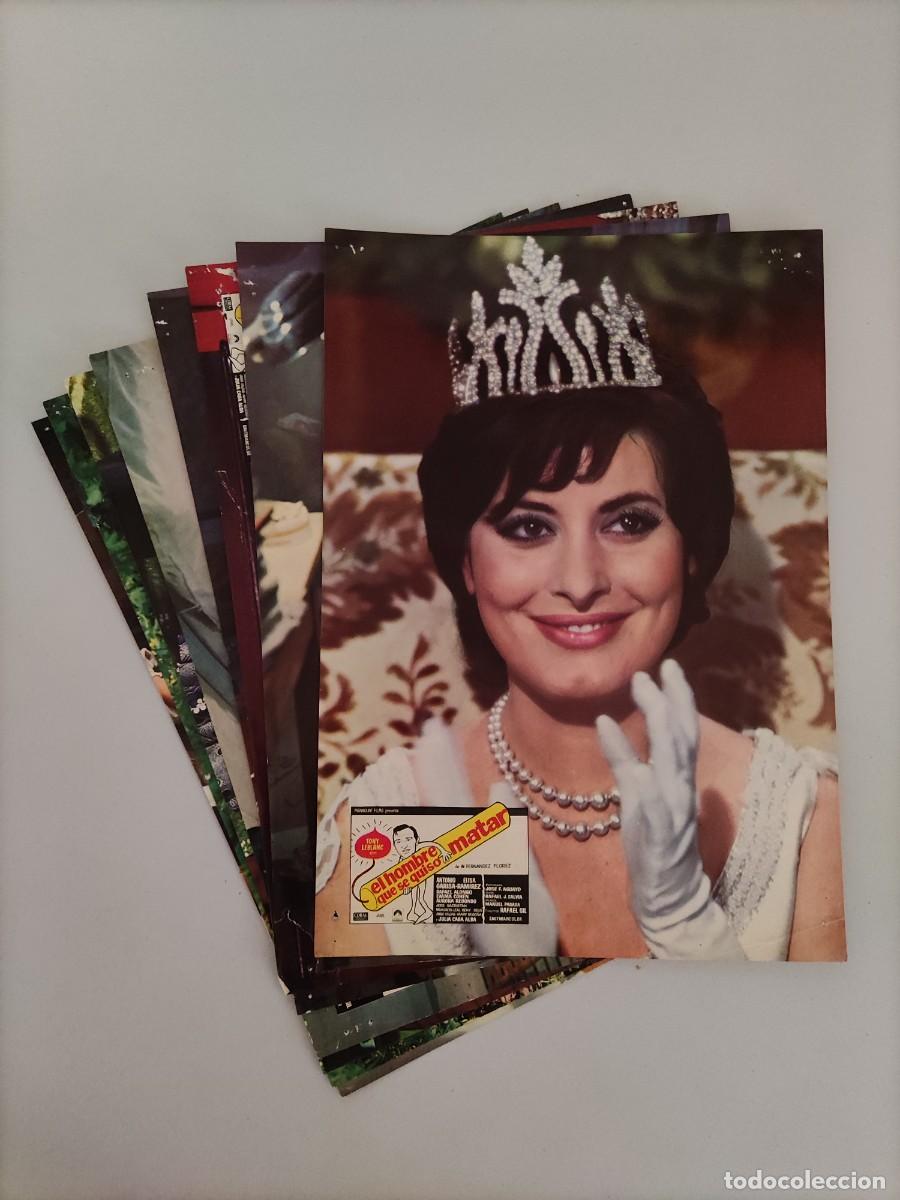 Cine: FT 179 - 8 Fotocromos El hombre que se quiso matar - Antonio Garisa, Elisa Ram&iacute;rez