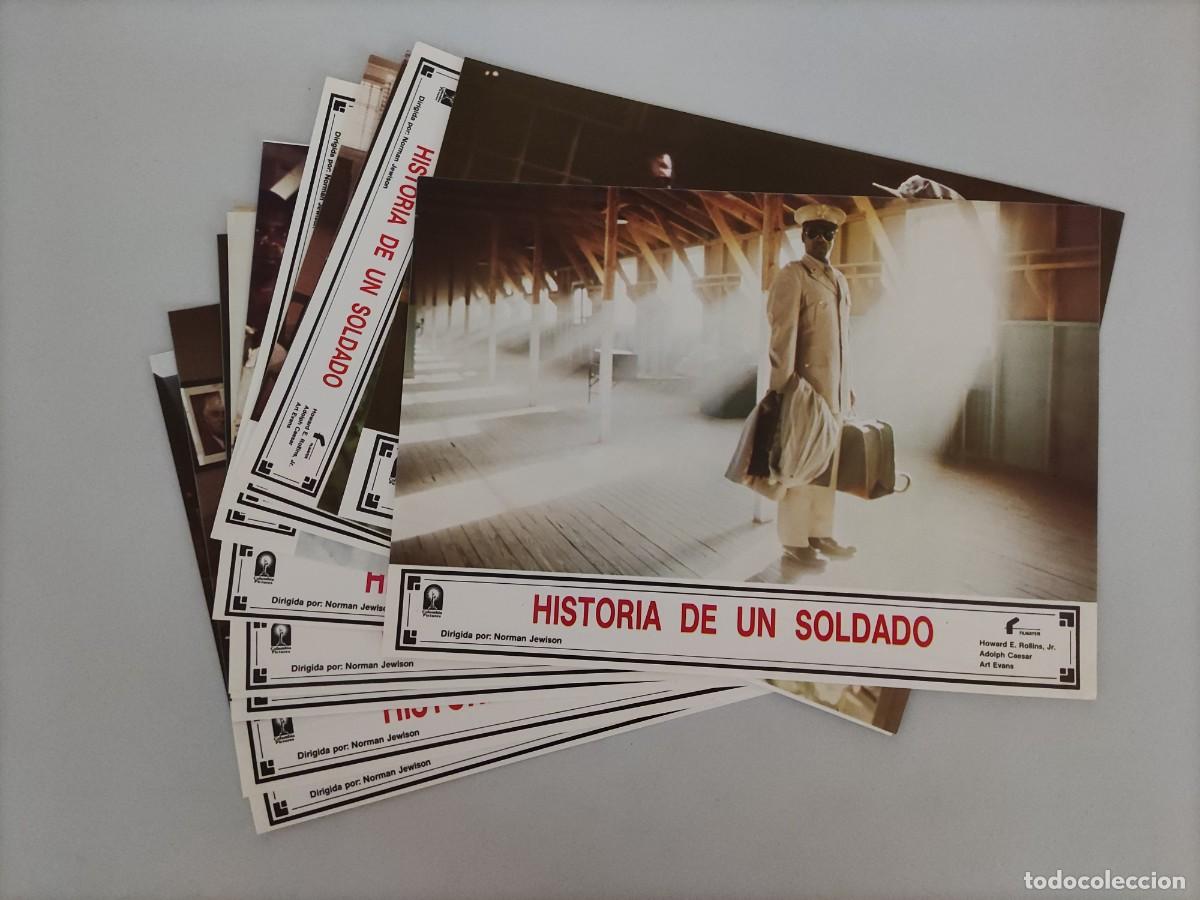 Cinema: FT 182 - 12 Fotocromos Historia de un soldado - Howard E. Rollins Jr, Adolph Caesar