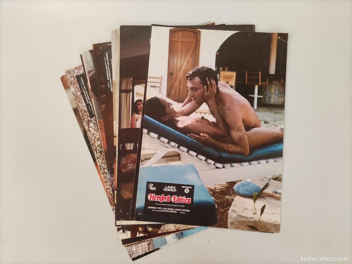 Cine: FT 189 - 11 Fotocromos Hembra er&oacute;tica - Laura Gemser, Gabrielle Tinti