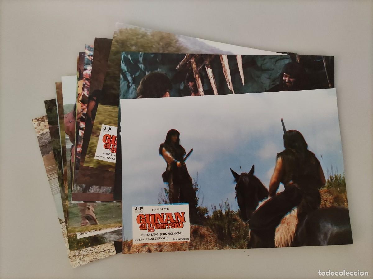 Cinema: FT 198 - 12 Fotocromos Gunan El guerrero - Melisa Lang, John Richmond