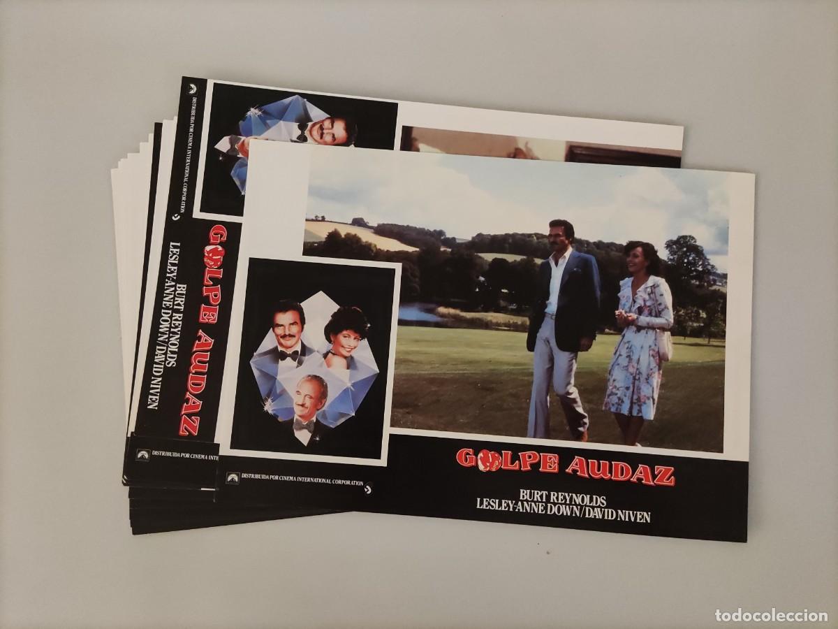 Kino: FT 213 - 11 Fotocromos Golpe audaz - Burt Reynolds, Lesley-Ann Down
