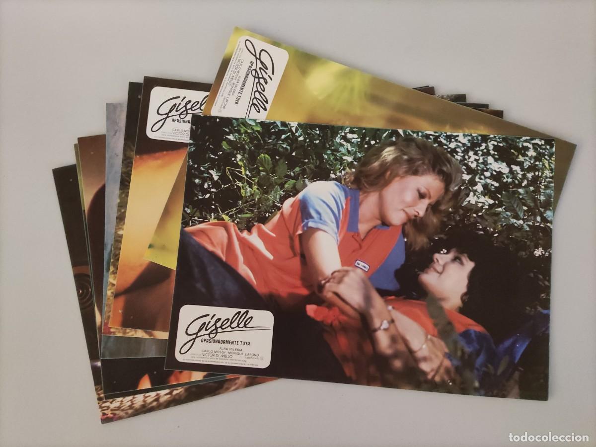 Kino: FT 215 - 8 Fotocromos Giselle (Apasionadamente tuya) - Alba Valeria, Carlo Mossy
