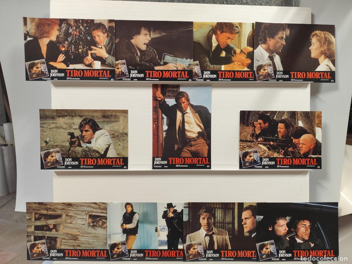 Cinema: Tiro mortal. Don Johnson, Penelope Ann Miller. 11 FOTOCROMOS