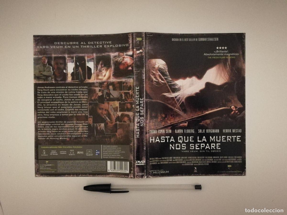 Cin&eacute;ma: CARATULA ORIGINAL -A4- HASTA QUE LA MUERTE NOS SEPARE - THRILLER SUSPENSE