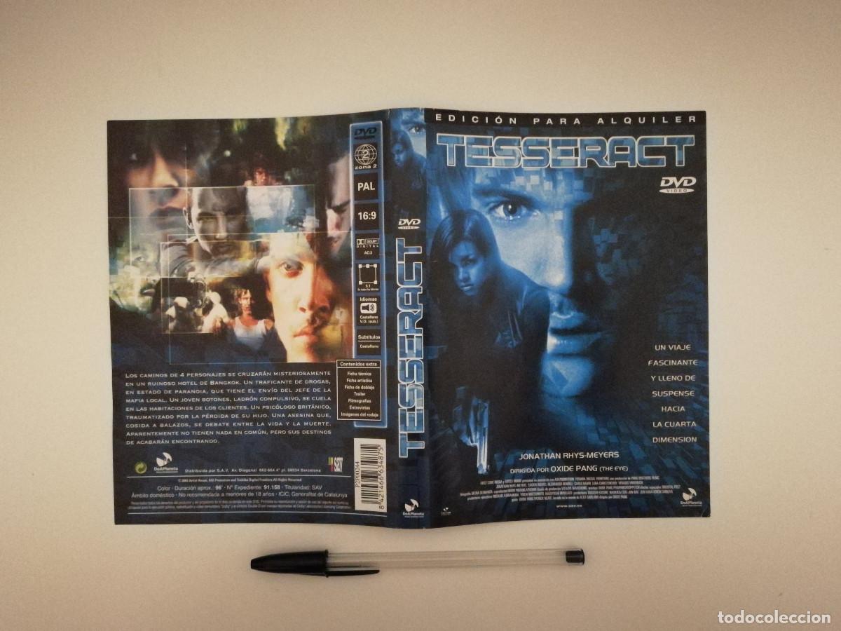 Cin&eacute;ma: CARATULA ORIGINAL -A4- TESSERACT - CIENCIA FICCION - OXIDE PANG