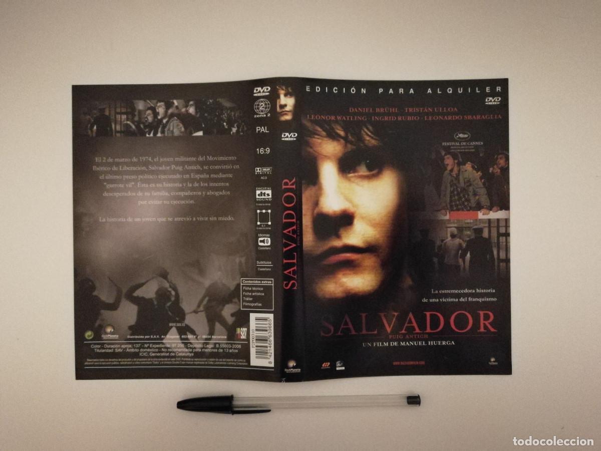 Cin&eacute;ma: CARATULA ORIGINAL -A4- SALVADOR - DANIEL BRUHL