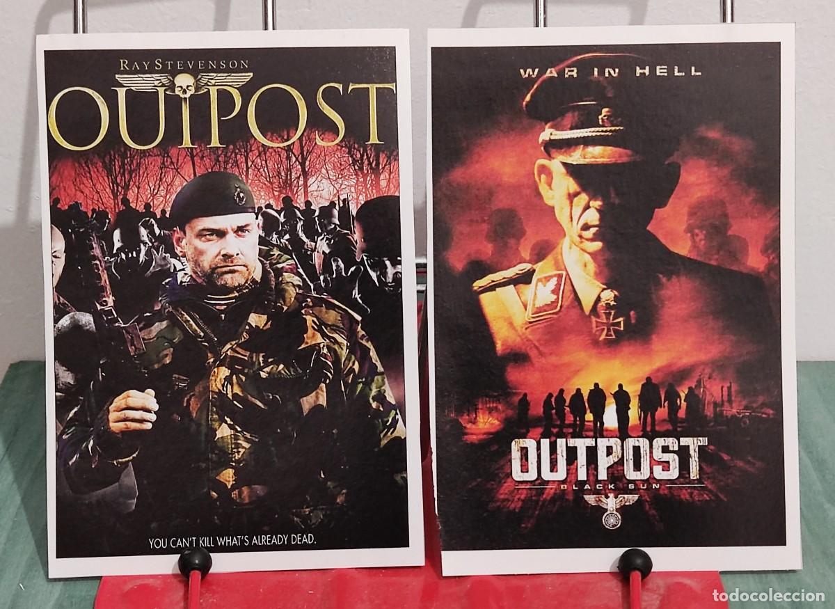 Cine: Outpost y Outpost Black sun . 2 Fichas revista Accion cine