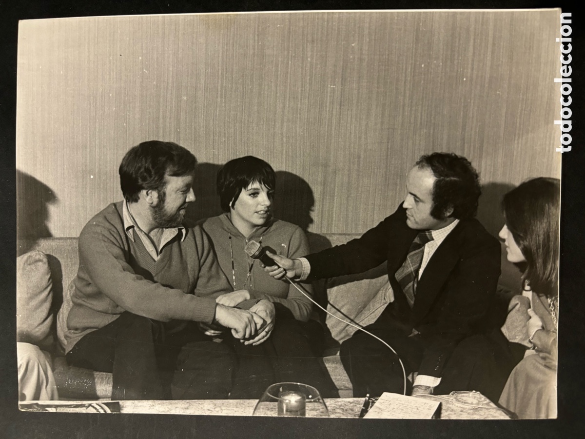 Cin&eacute;ma: Foto original de Liza Minelli en Espa&ntilde;a