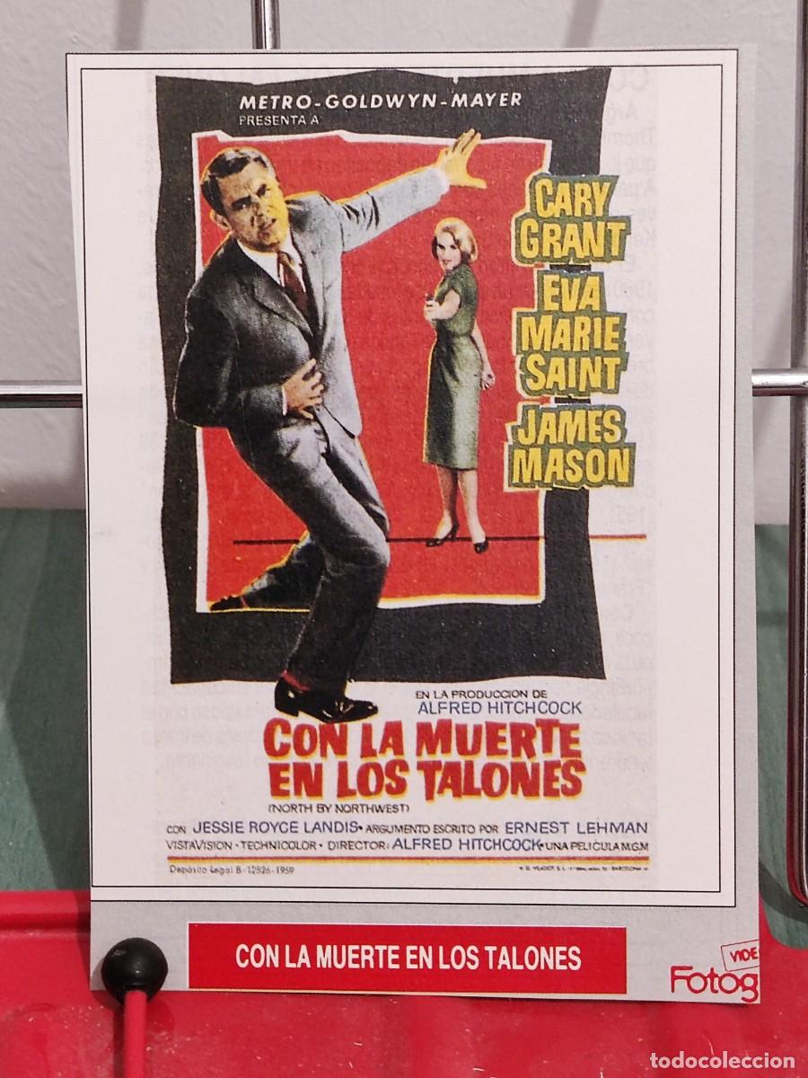 Cine: Con la muerte en los talones . Ficha revista Fotogramas