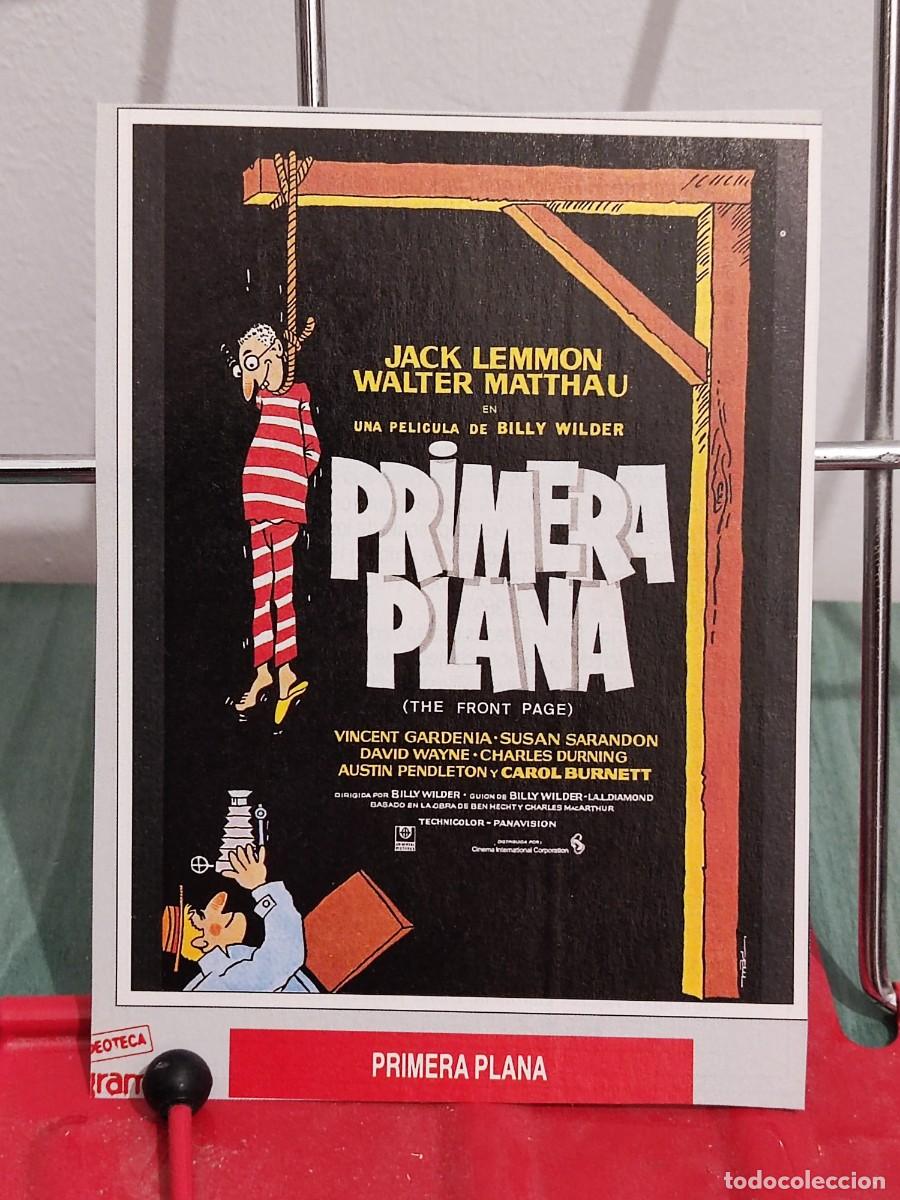 Kino: Primera plana . Ficha revista Fotogramas