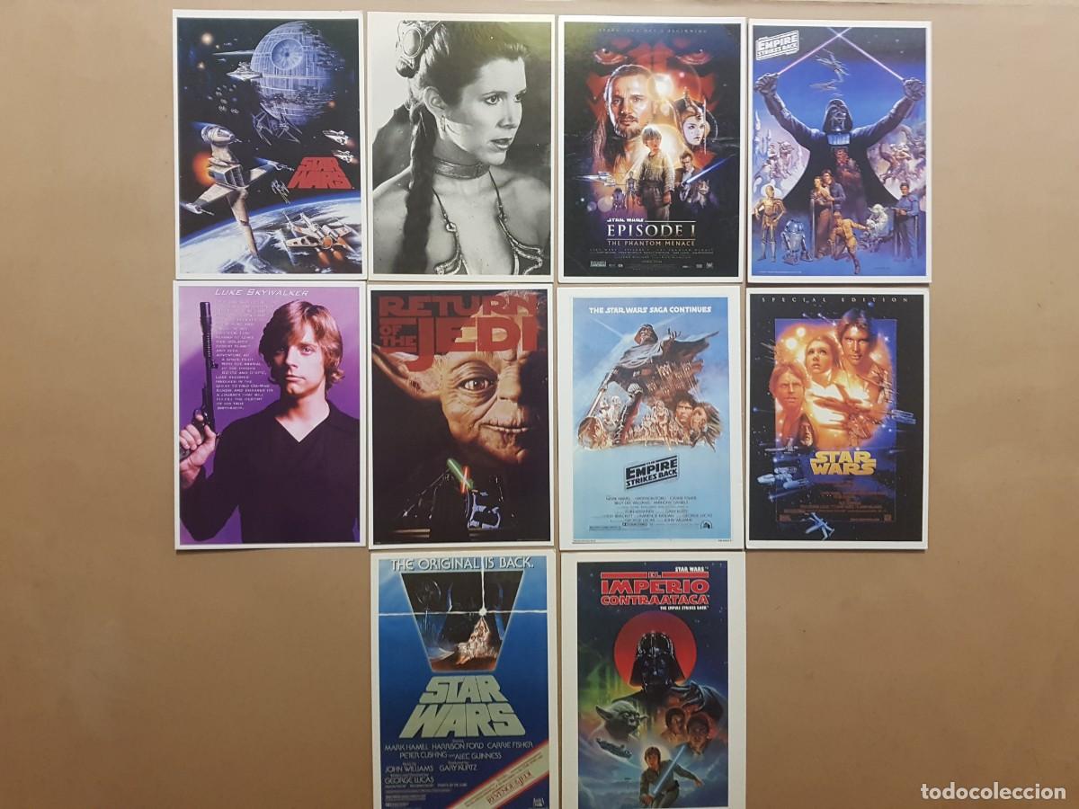 Cine: LOTE: 10 POSTALES DE LA GUERRA DE LAS GALAXIAS/STAR WARS N&ordm; 4