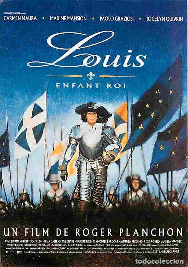 Cine: Cinema - Affiche de Film - Louis Enfant Roi - CPM - Voir Scans Recto-Verso