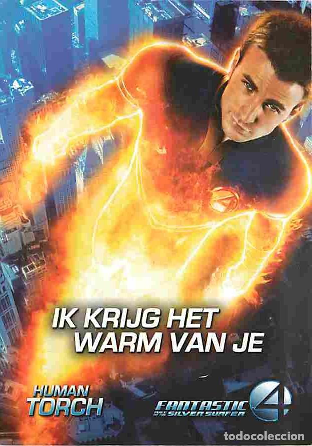 Cinema: Cinema - Affiche de Film - Les 4 Fantastiques - Human Torch - Marvel - Carte Neuve - CPM - Voir Scan