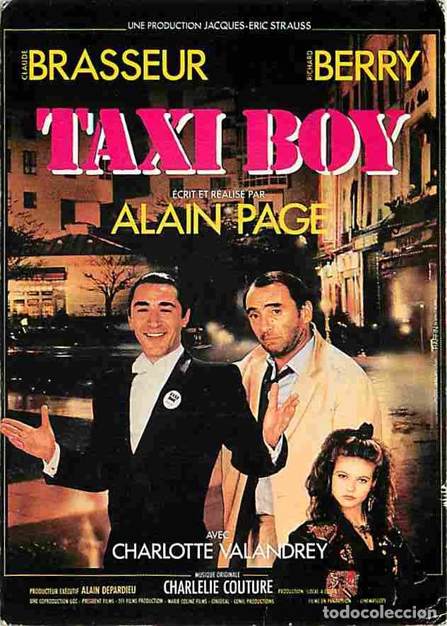 Cinema: Cinema - Affiche de Film - Taxi Boy - Claude Brasseur - Richard Berry - Charlotte Valandrey - CPM -