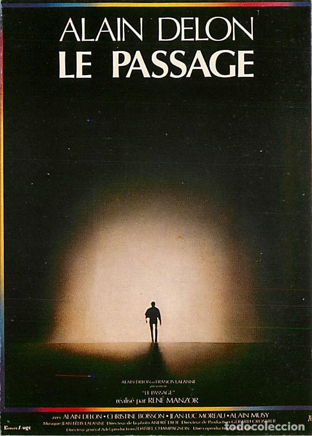 Kino: Cinema - Affiche de Film - Le Passage - Alain Delon - Carte Neuve - CPM - Voir Scans Recto-Verso