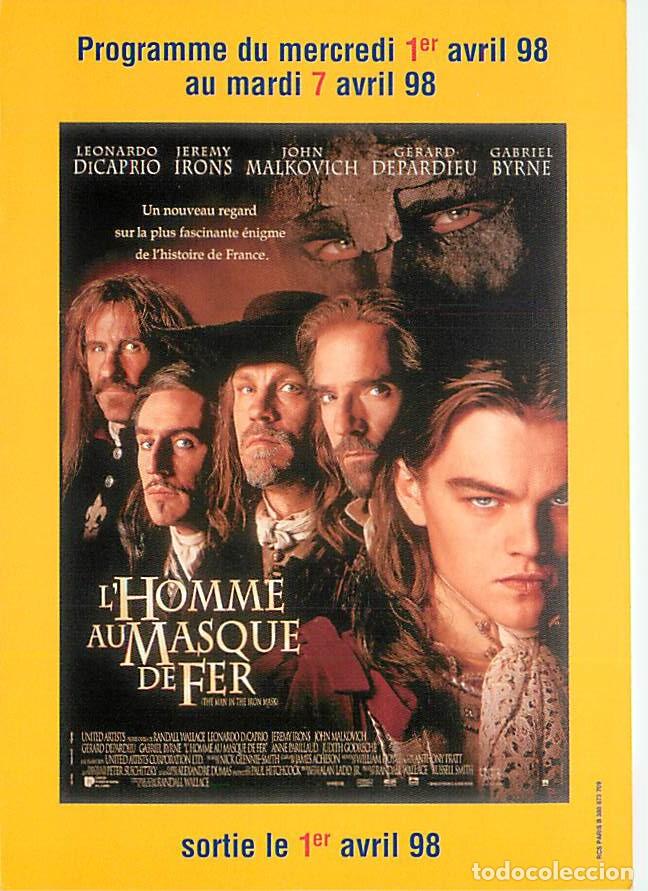Cinema: Cinema - Affiche de Film - L'Homme au masque de fer - Leonardo Dicaprio - G&eacute;rard Depardieu - John Ma