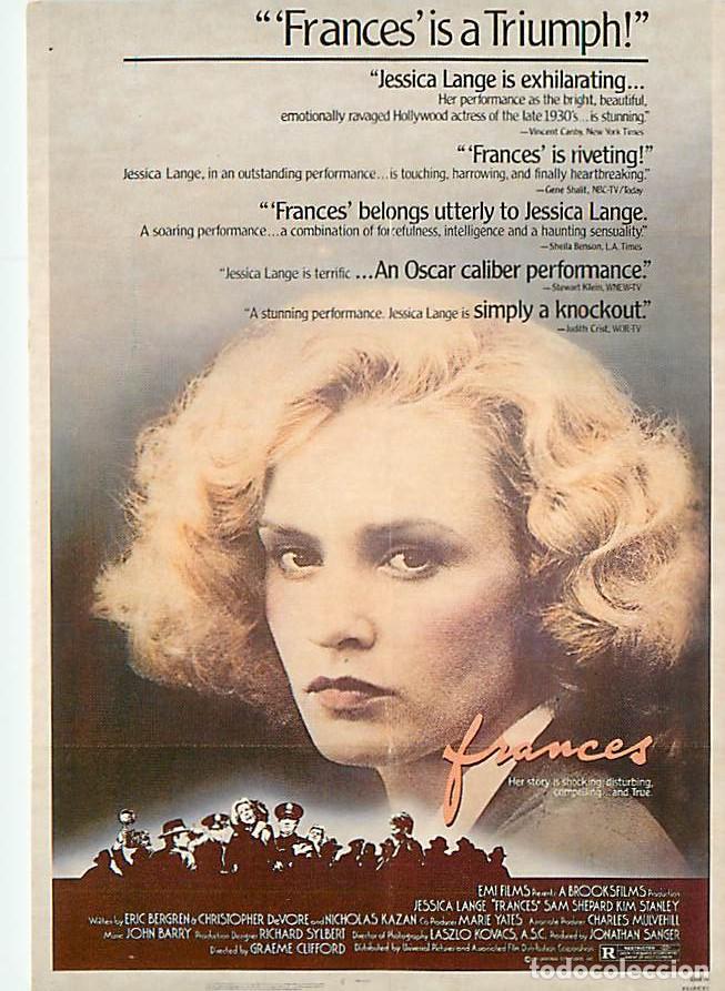 Cinema: Cinema - Affiche de Film - Frances is a Triumph - Carte Neuve - CPM - Voir Scans Recto-Verso
