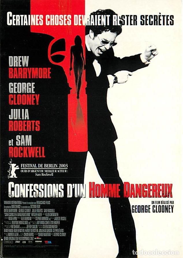 Cinema: Cinema - Affiche de Film - Confessions d'un homme dangereux - Carte Neuve - CPM - Voir Scans Recto-V